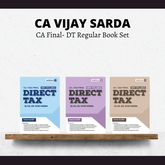 CA Final DT | Regular Book Set by CA Vijay Sarda | Jan 26 & Onwards Exams